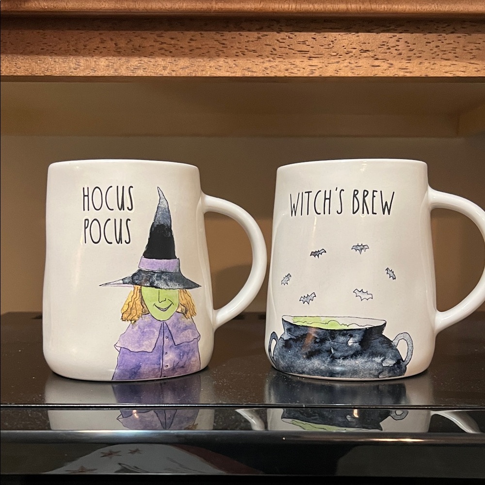 Rae Dunn Halloween mug set